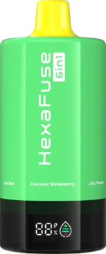 Vozolvapen Jnr Hexafuse 6-in-1, 120.000 Züge – Produktgrafik, Marketingbild 11 – Lager in der EU – Einweg-E-Zigarettengerät