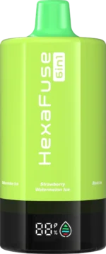 Vozolvapen Jnr Hexafuse 6-in-1, 120.000 Züge – Produktgrafik, Marketingbild 13, EU-Lager, Einweg-E-Zigarettengerät