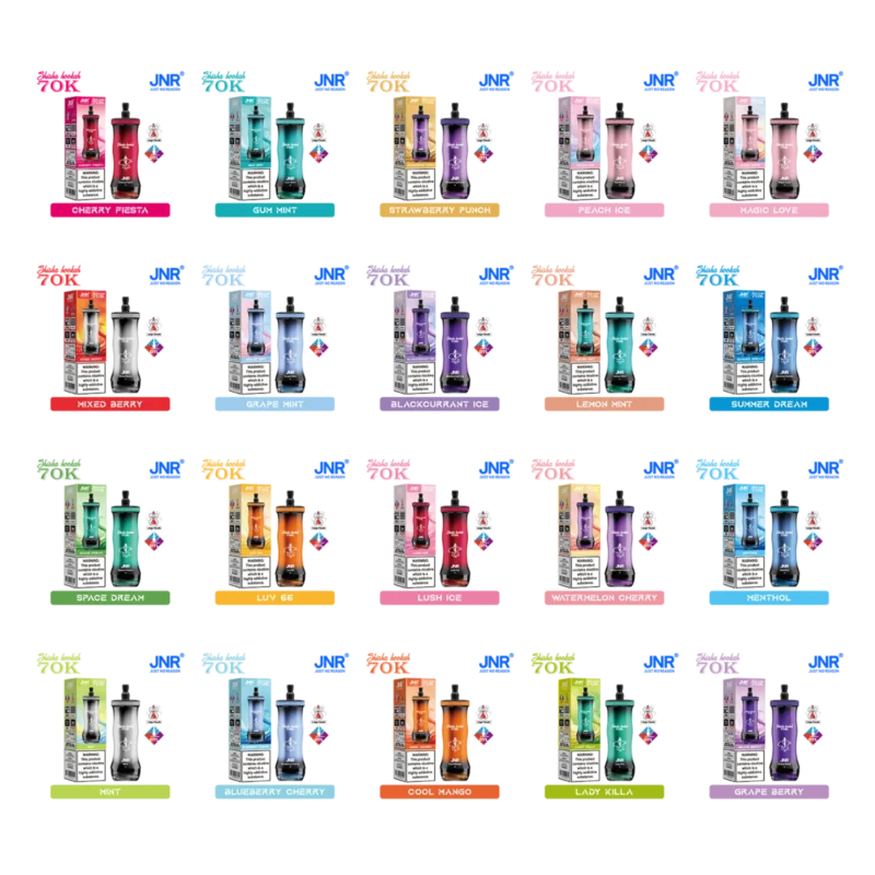 Vozolvapen Jnr Shisha Hookah 700.000 Züge, kleine Packung, Geschmacksauswahl, 21 EU-Lager, Einweg-Vape-Gerät