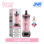 Vozolvapen Jnr Shisha Hookah 70.000 Züge, kleine Packung „Magic Love“, 12 Stück, EU-Lager, Einweg-E-Zigarettengerät