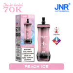 Vozolvapen Jnr Shisha Hookah 700.000 Züge, kleine Packung, Peach Ice, 16 EU-Lager, Einweg-E-Zigarettengerät
