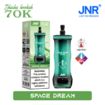 Vozolvapen Jnr Shisha Hookah 70.000 Züge, kleine Packung, „Space Dream“, 17 EU-Lager, Einweg-E-Zigarettengerät