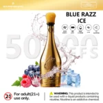 Vozolvapen Solaris Champagne 50k, 50.000 Züge, 2 Prozent Nikotin, Blue Razz Ice, EU-Lager, Einweg-E-Zigarette