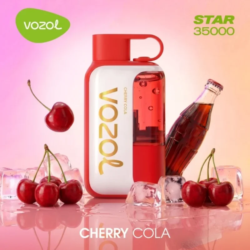 Vozolvapen Vozol Star Einweg-E-Zigarette mit 35.000 Zügen, Geschmack: Cherry Cola
