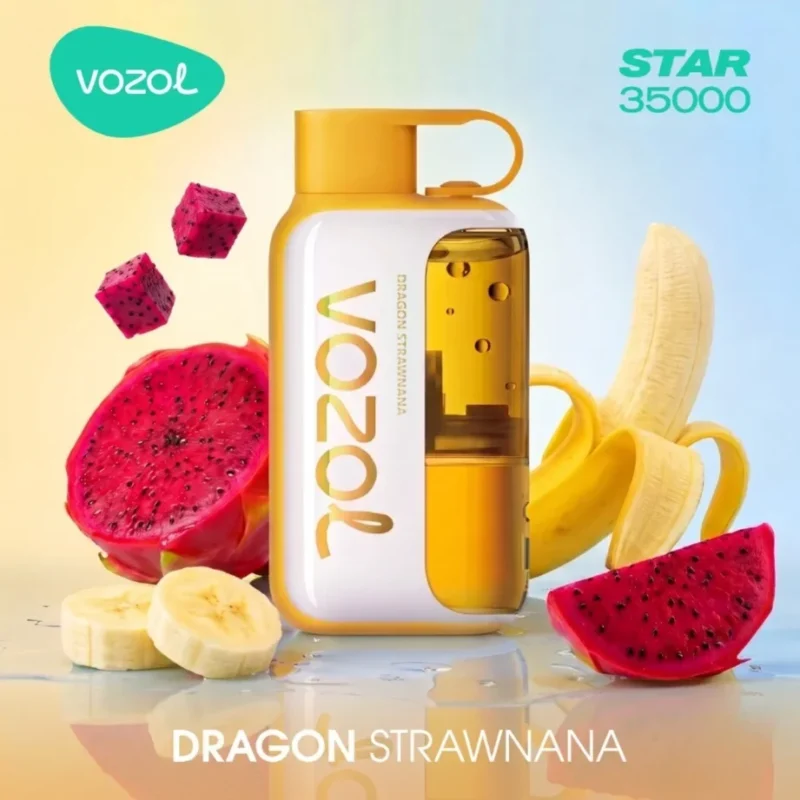 Vozolvapen Vozol Star 35.000 Züge Dragon Strawnana Einweg-E-Zigarettengerät