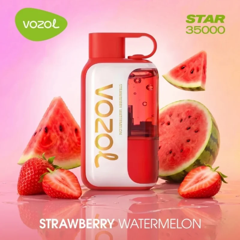 Vozolvapen Vozol Star 35.000 Züge Erdbeere-Wassermelone Einweg-E-Zigaretten-Gerät