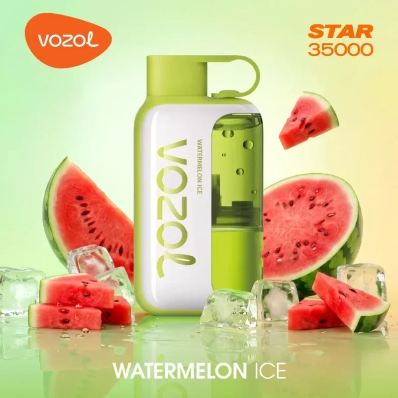 Vozolvapen Vozol Star Einweg-E-Zigarette mit 35.000 Zügen, Geschmacksrichtung „Watermelon Ice“