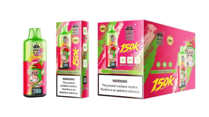 Vozolvapen Bang Blaze 150.000 Züge Mango Ice Produktbild 007 Einweg-E-Zigarettengerät