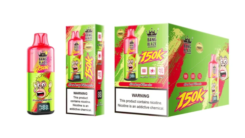 Vozolvapen Bang Blaze 150.000 Züge Erdbeere-Banane Produktbild 009 Einweg-E-Zigarettengerät