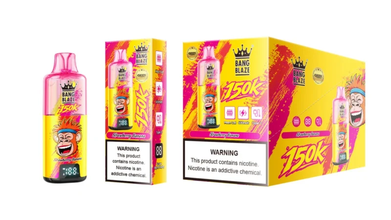 Vozolvapen Bang Blaze 150.000 Züge Erdbeere-Kiwi Produktbild 010 Einweg-E-Zigarette