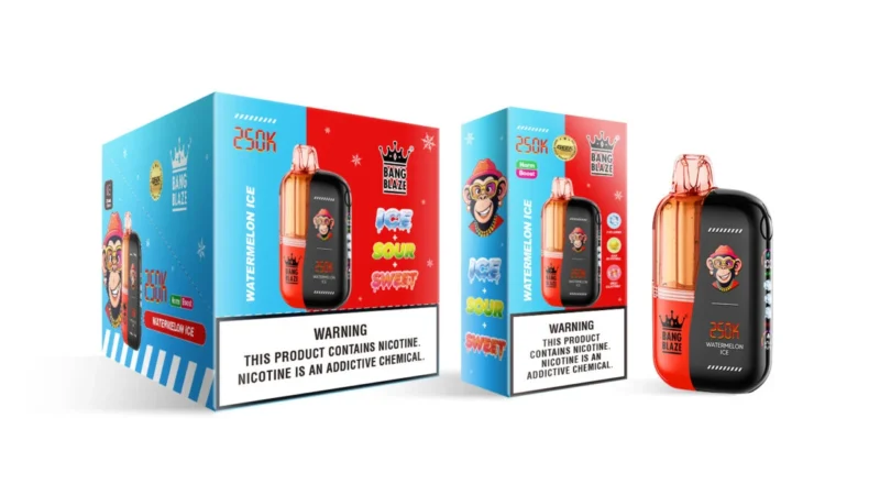 Vozolvapen Bang Blaze 250.000 Züge Wassermelone-Eis Produktbild 001 Einweg-E-Zigarettengerät
