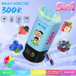 Vozolvapen Bang De 300.000 Züge 5-in-1 Red Bull, Blaubeere, Kirsche, Apfel, Traube, Wassermelone, Drachenfrucht, Blue Razz 006 Einweg