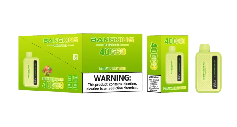 Vozolvapen Bang King Magic Box 40.000 Züge, Erdbeer-Kiwi-Geschmack, Bild 011, Einweg-E-Zigarettengerät