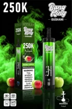 Vozolvapen Bang King Oushami Shisha Hookah 250.000 Züge, Doppel-Apfel-Geschmack, Bild 008, Einweg-E-Zigarettengerät