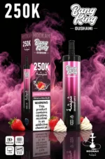 Vozolvapen Bang King Oushami Shisha Hookah 250.000 Züge, Erdbeer-Eis-Geschmack, Bild 010, Einweg-E-Zigarettengerät