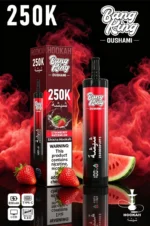 Vozolvapen Bang King Oushami Shisha Hookah 250.000 Züge, Erdbeer-Wassermelonen-Geschmack, Bild 014, Einweg-E-Zigarettengerät