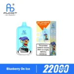 Vozolvapen Fumot Digital 22.000 Züge, Geschmack „Blueberry Ice“, Produktbild 001, Einweg-E-Zigarette