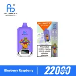 Vozolvapen Fumot Digital 22.000 Züge, Blaubeer-Himbeer-Geschmack, Produktbild 002, Einweg-E-Zigarettengerät