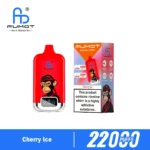 Vozolvapen Fumot Digital 22.000 Züge, Geschmack „Cherry Ice“, Produktbild 003, Einweg-E-Zigarettengerät