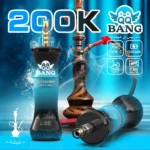 Vozolvapen Qq Bang Shisha 200.000 Züge Blueberry 002 Einweg-E-Zigarettengerät